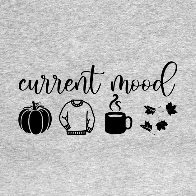 Autumn Moods (Black) by casualteesinc