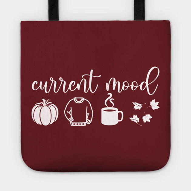 Autumn Moods (White) Tote by casualteesinc