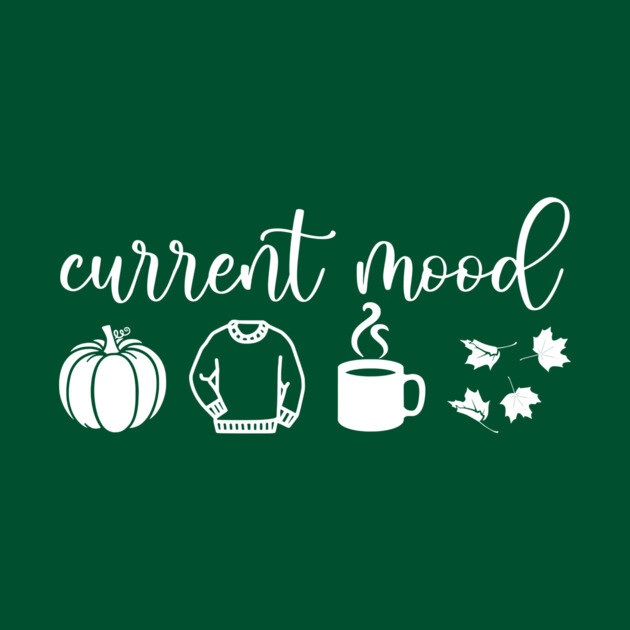 Autumn Moods (White) by casualteesinc