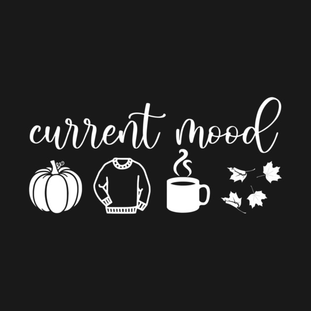 Autumn Moods (White) by casualteesinc