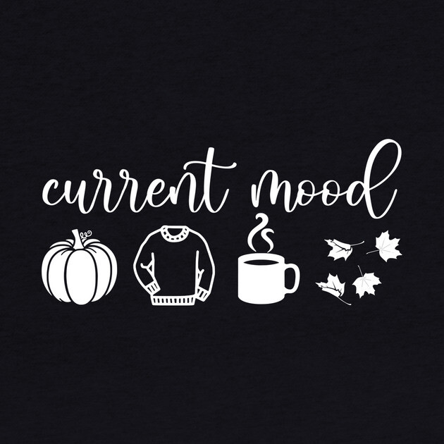 Autumn Moods (White) by casualteesinc