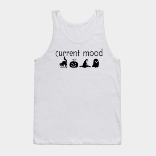 Halloween Moods (Black) Tank Top