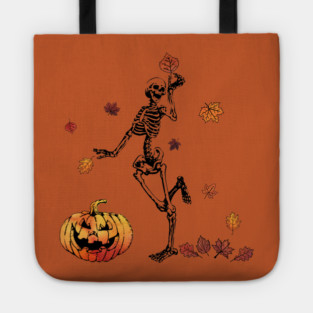 Frolicking Skelly Tote