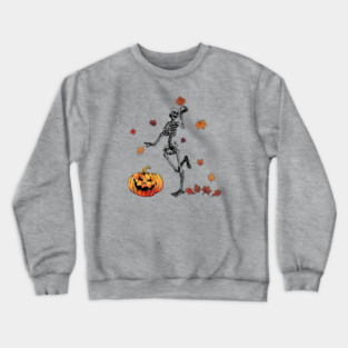 Frolicking Skelly Crewneck Sweatshirt