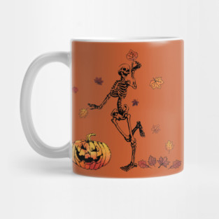 Frolicking Skelly Mug