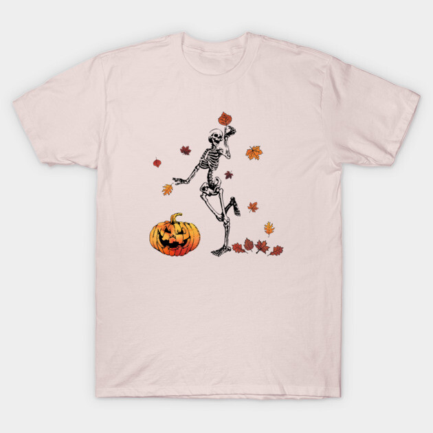 Frolicking Skelly T-Shirt by casualteesinc