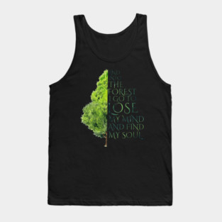 Into the Forest I Go Tank Top