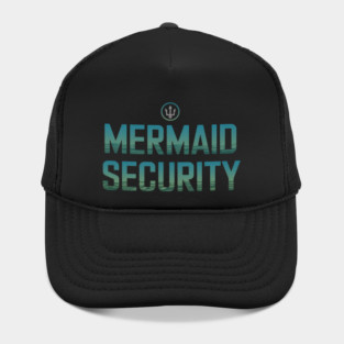 Mermaid Security Swim Team  Swimmer Swimming Hat