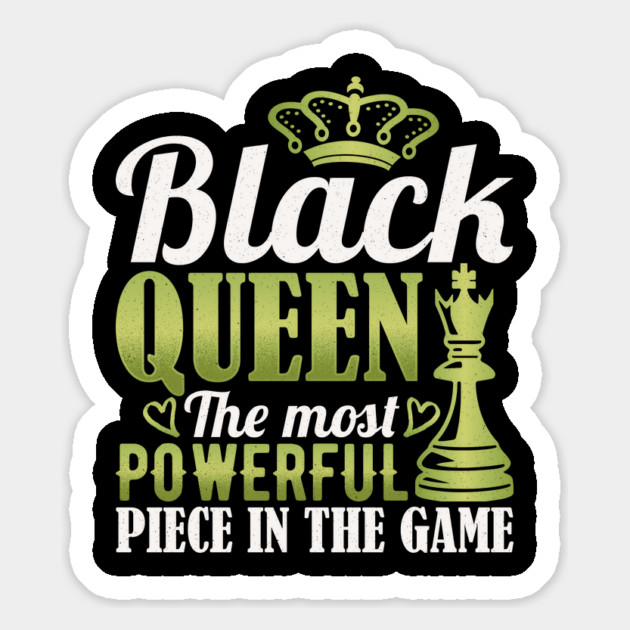 Black Queen The Most Powerful Piece in The Game Magnet by UrbanLifeApparel
