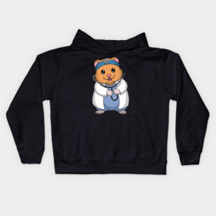 Rat Doctor Doctor'S Coat Kids Hoodie