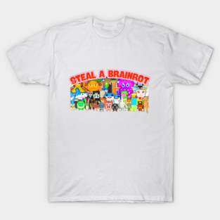 Steal a Brainrot Roblox T-Shirt