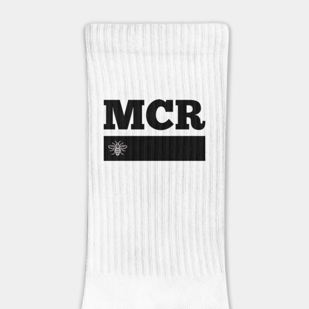 Black Love MCR Manchester Worker Bee Retro by Butter Creative