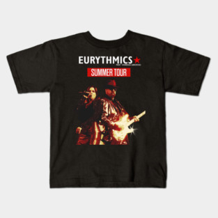 sticker eurythmics summer vibe Kids T-Shirt