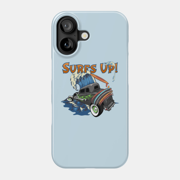 Surf's Up! Phone Case by TopTenGraphics