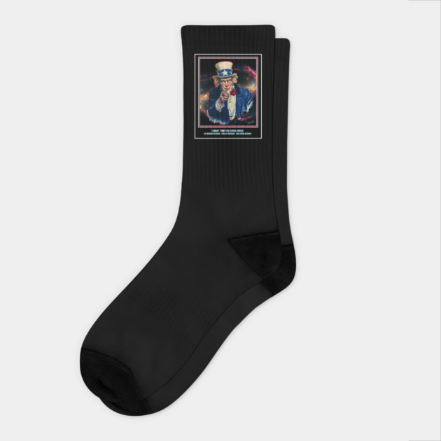 I WANT YOU FOR SPACE FORCE Socks by Erik's Store