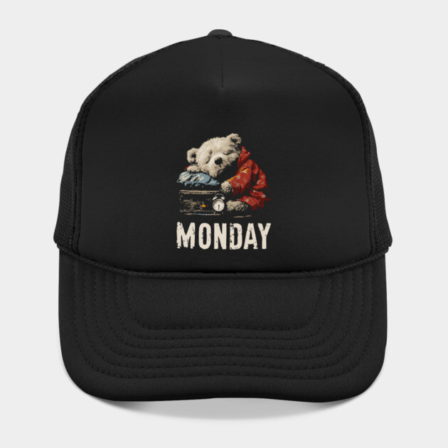 Sleepy Baby Bear in Monday Morning - Weekend Crisis by TuncGK