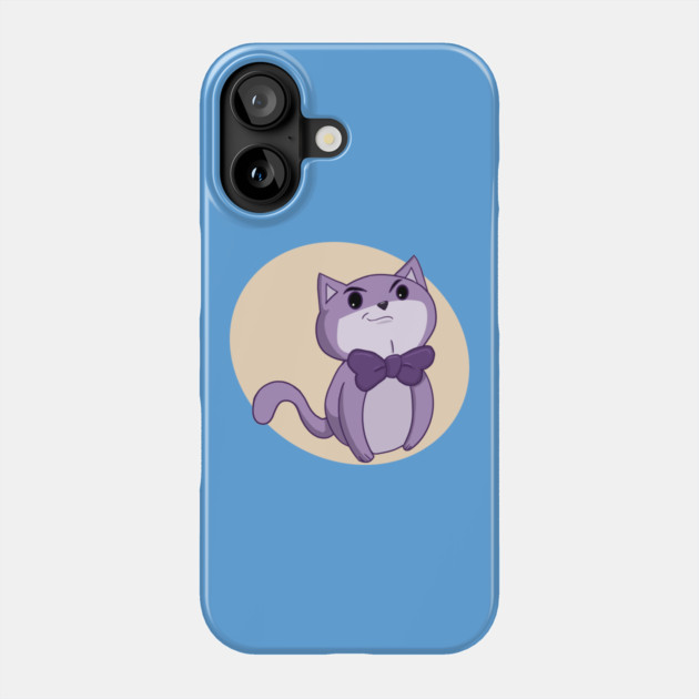 CONDESCENDING CAT Phone Case by droidmonkey
