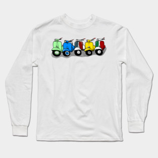 Vespa Long Sleeve T-Shirt