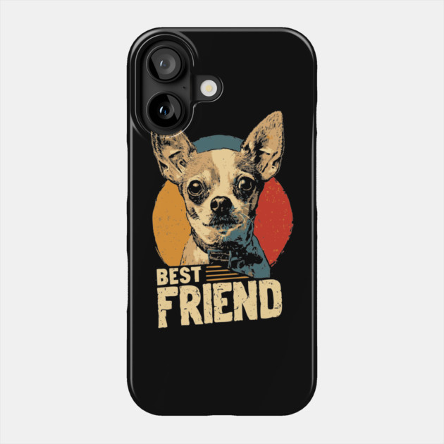 Chihuahua Alien Dog Best Friend Funny Tee Phone Case by TuncGK