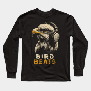 DJ Eagle Headphones Bird Beats DJ Music Tee Long Sleeve T-Shirt