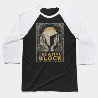 Glorifying the Creative Block Marble Sculptor Hands Shirt Baseball T-Shirt
