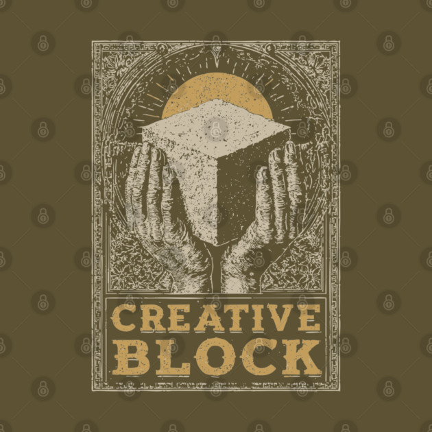 Glorifying the Creative Block Marble Sculptor Hands Shirt by TuncGK