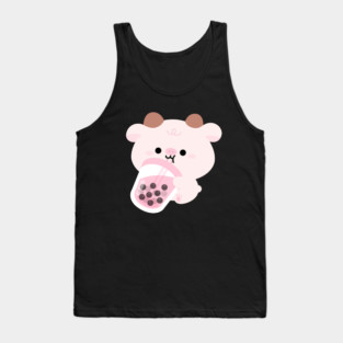 Boba Cow Tank Top