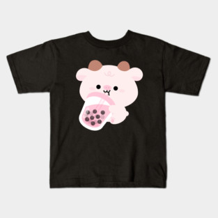Boba Cow Kids T-Shirt