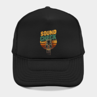 Retro Sound Check Guitar Infinity Shirt Hat