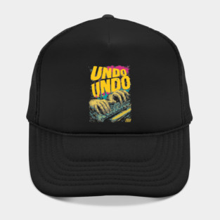 Undo Undo Funny Ctrl Z Keyboard Smash Design Hat