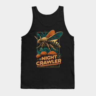 Night Crawler Mothcore Tee for Nocturnal Weirdos Tank Top