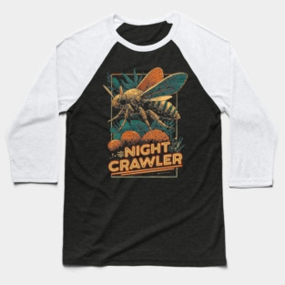 Night Crawler Mothcore Tee for Nocturnal Weirdos Baseball T-Shirt