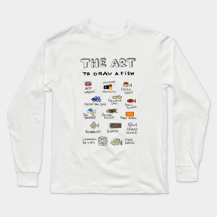 Funny Artist Gift Long Sleeve T-Shirt
