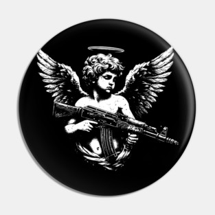 Armed Cherub Pin