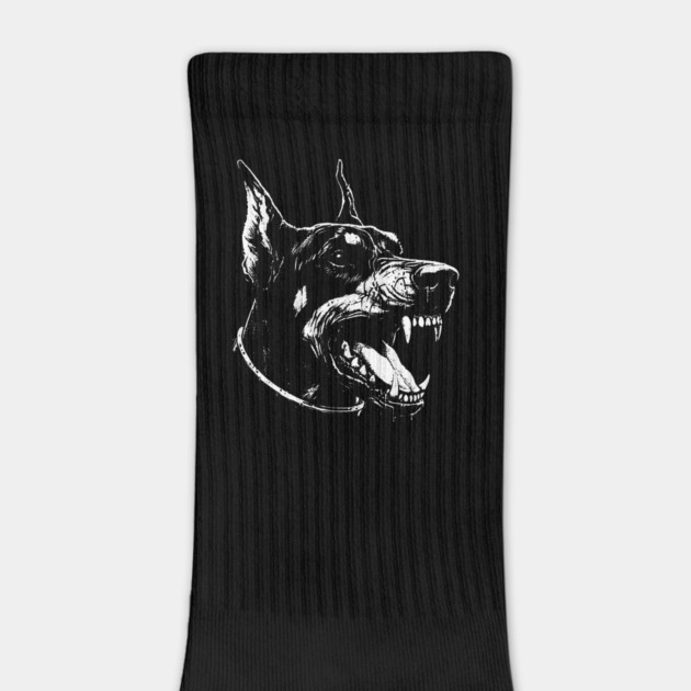 Doberman by Silly Me Studio