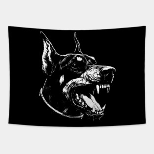 Doberman Tapestry
