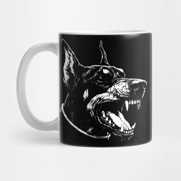 Doberman by Silly Me Studio