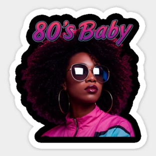 80’s Baby Sticker