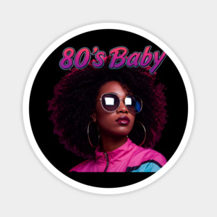 80’s Baby Magnet