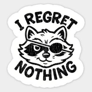 I Regret Nothing Mischief Trouble Maker Magnet