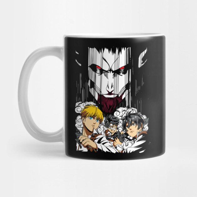 Attack on Titan Founding Titan, Mikasa & Armin by Otaku Vibes
