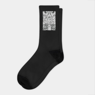 Attack on Titan Founding Titan & Ymir Art Socks