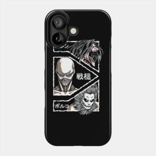 Attack on Titan Battle of Marley Titans Phone Case