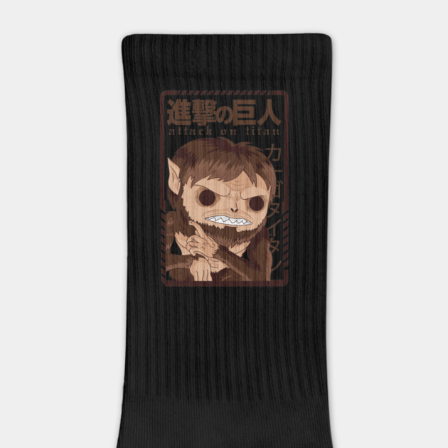 Attack on Titan  Zeke Beast Titan Kawaii Design by Otaku Vibes