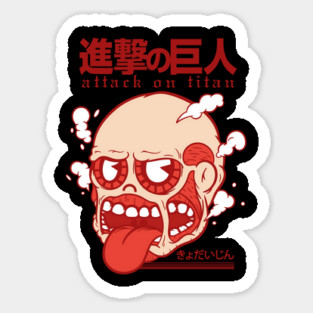 Chibi Colossal Titan Character Art Magnet