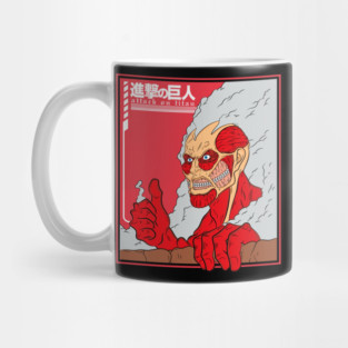 Colossal Titan Big Like Artwork Mug