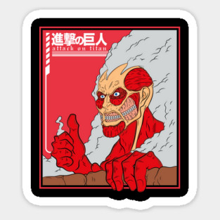 Colossal Titan Big Like Artwork Magnet
