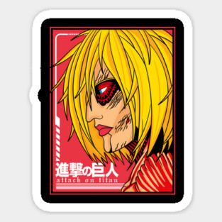 Attack on Titan Female Titan Transformation Magnet