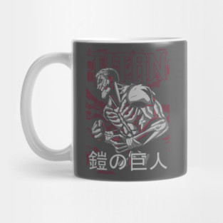 Reiner Braun Armored Titan Anime Artwork Mug