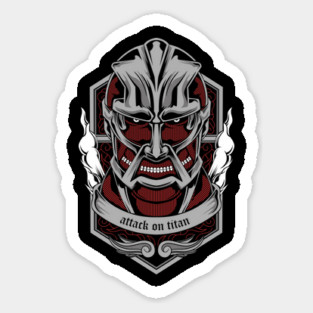 Attack on Titan Colossal Titan Anime Art Magnet